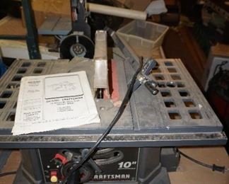 Craftsman 10 inch saw