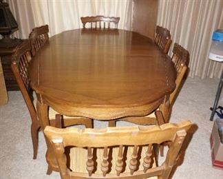 dining table and chairs