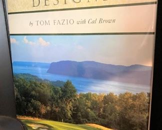 "Golf Course Designs" coffee table book