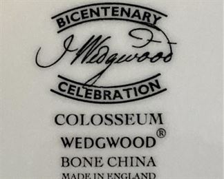 Wedgwood "Colosseum" bone china - made in England