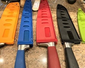 Colorful Wolfgang Puck knives