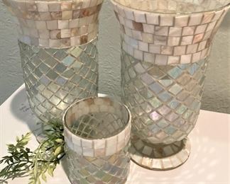 Coordinating candle holders