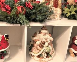 Christmas cookie jars