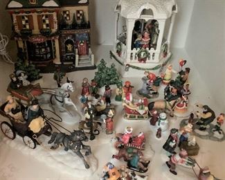 Snow village selections