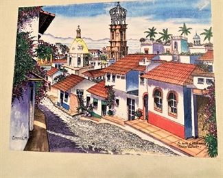 One of two Puerto Vallarta scenes