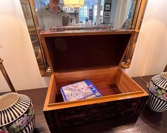 Tessellated done box maitland smith