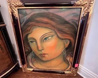 Miguel Martinez painting