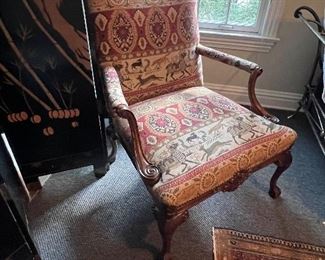 Great carved chair