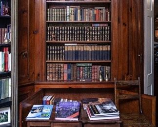 Lots of vintage fiction and poetry books.