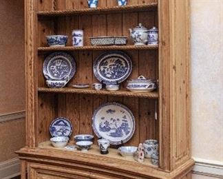 Hand carved bookshelf