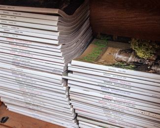 Vintage magazines - architecture and design.