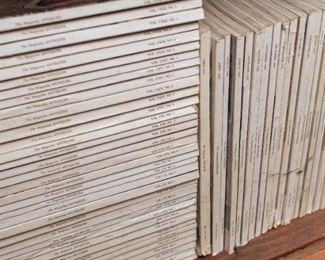 Vintage magazines - architecture and design.