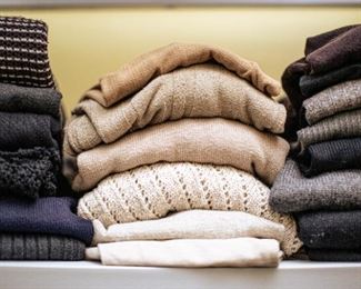 Cashmere & wool sweaters