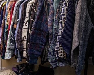 1980's printed sweaters