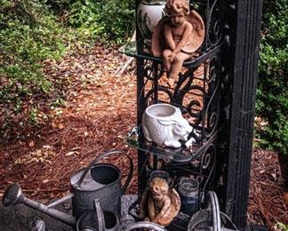 Vintage watering cans