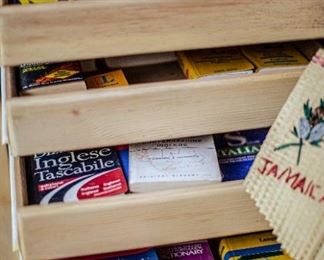 Dictionaries for many European languages! And vintage travel books