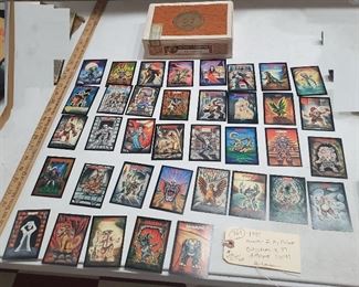 Monster in my Pocket trading card collection.  