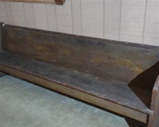 Primitive Church Pew