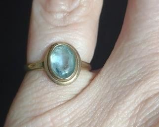 10K Gold & Topaz Ring