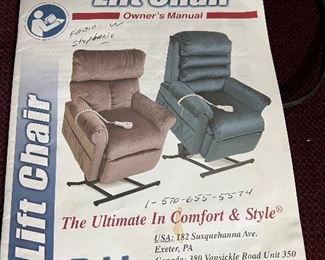 Two Lift chairs