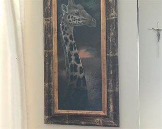 Giraffe wall art
