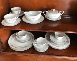 Eight place setting of porcelain China