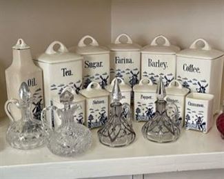 Canisters and Cruets 