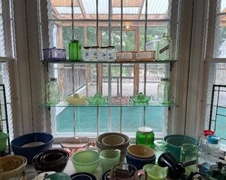 Antique Kitchenware, Advertising Bowls