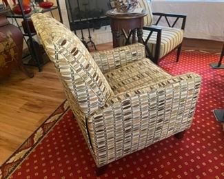 #10 - $250 - Havertys manual recliner 38Tx 29 arm to arm 