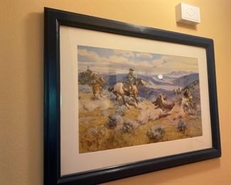 #19B - $75 - G.Russell print  2x3 approx 