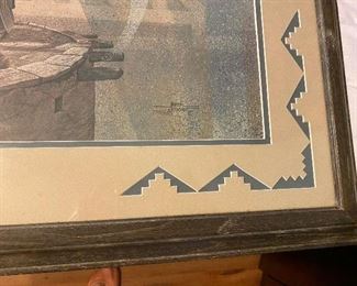 #53 - $120 Print limited of 950 Crow Mother of Bobby Johnson 26x32