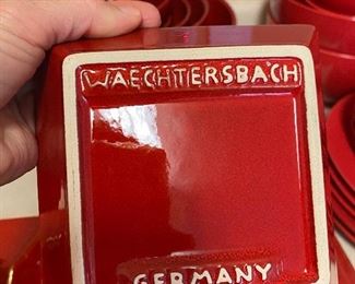 #56 - $100 - German red pottery set 
