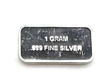 Lot 704
1 Gram .999 Fine Silver