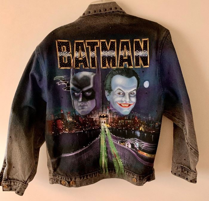 Original  Vintage 1989 Batman Unisex Adult Jacket -  Tony Alamo (2)