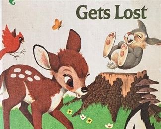Vintage Children's Books- Bambi