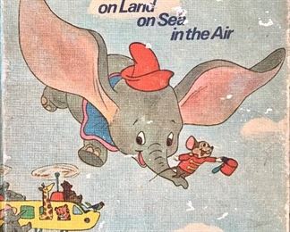 Vintage Children's Books- Dumbo