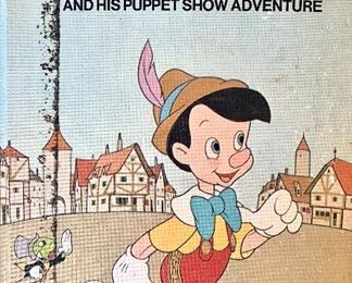 Vintage Children's Books- Pinocchio