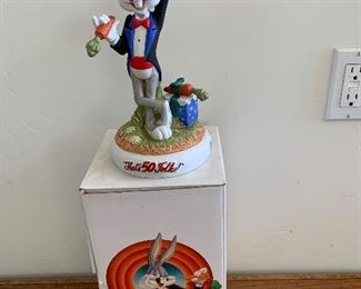 Porcelain Bugs Bunny in original packaging