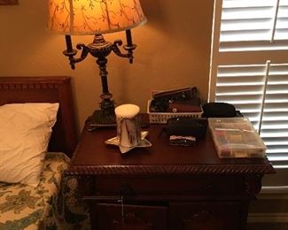 Nightstand & lamp - 2 of each of these