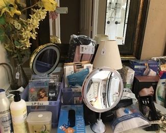 Toiletries, electric razors