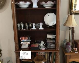 Fenton, pewter, cds, books