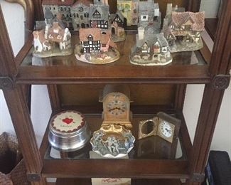 David Winter and Lilliput Lane cottages.