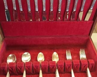 Beautiful sterling flatware.