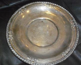 Sterling platter