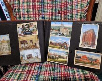 Vintage postcard scrapbook (Knoxville / TN, Florida, and more!)