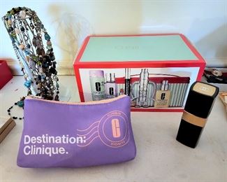 Clinique makeup sets - new in box, Chanel No. 5 perfume