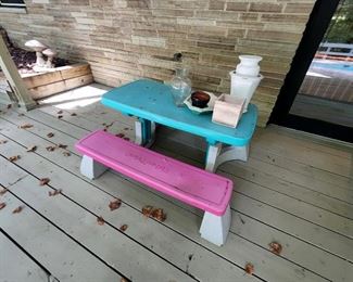 Fisher-Price picnic table