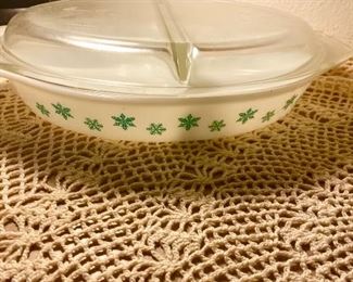Snowflake pyrex!