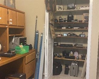 Vintage photography equipment.