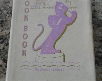 Clemson House Cookbook signed by Russie Paget 1955 1st edition